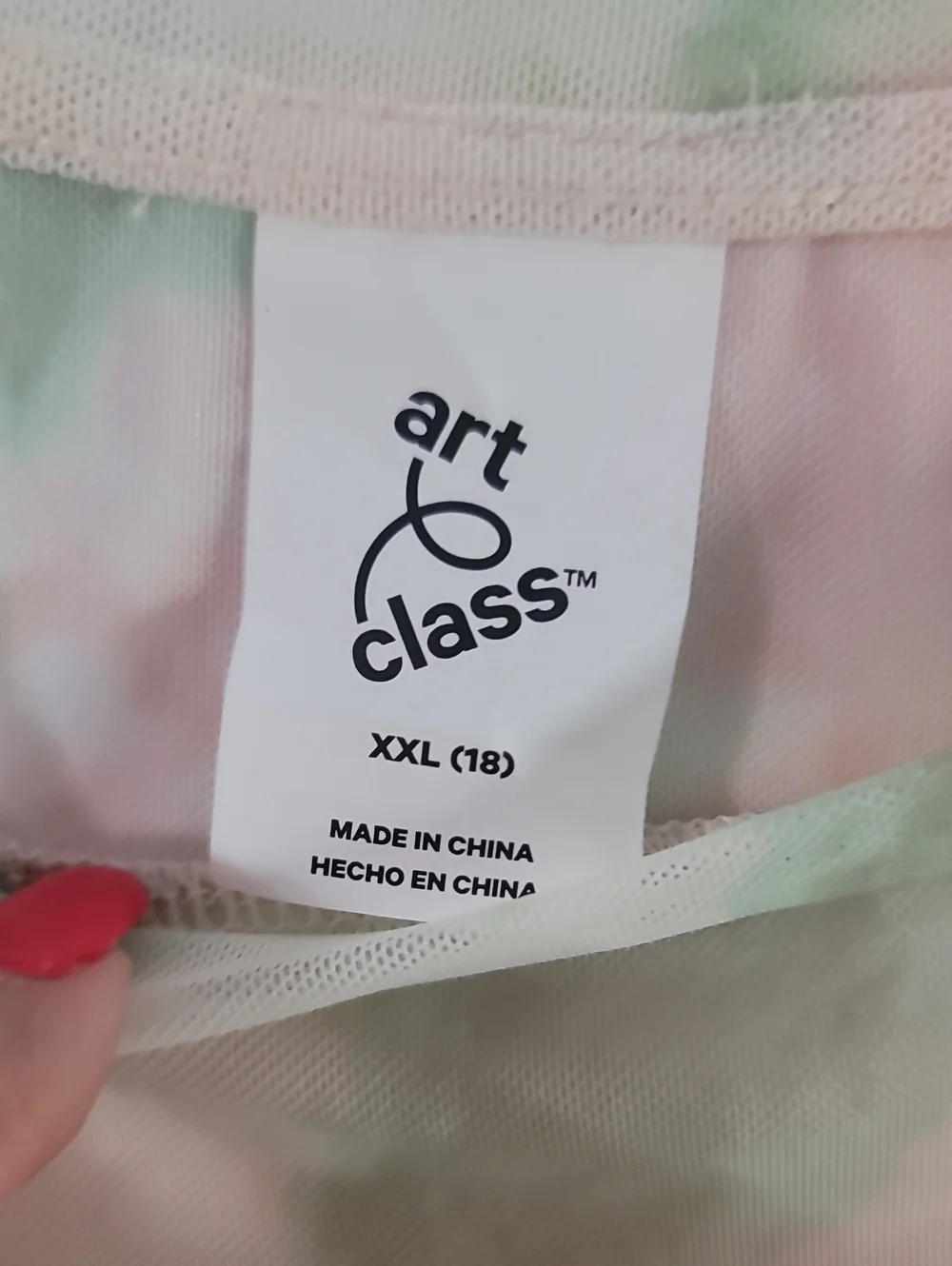 art class Pastel Tie-Dye Tee in Yellow, Peach, Sage